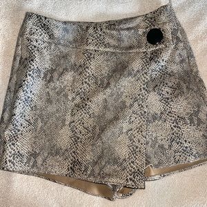 Zara Snake Skort
